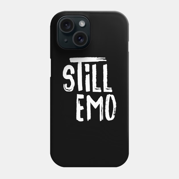 Still Emo Phone Case by sandyrm