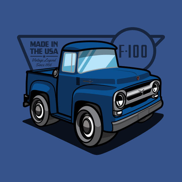 Nocturne Blue F100 - 1956 by jepegdesign