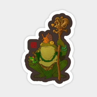 Frog Druid Shaman Witch Doctor Magnet