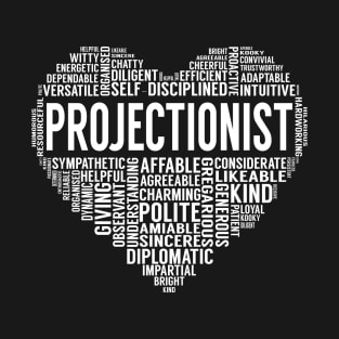 Projectionist Heart T-Shirt