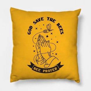 Bee Shirt Save the Bees Pillow