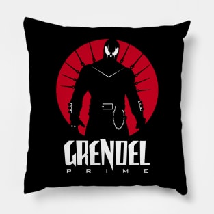 GRENDEL PRIME - circle Pillow