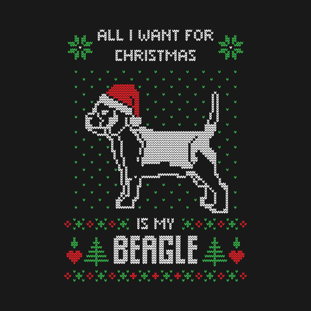 all i want christmas my beagle by gdimido