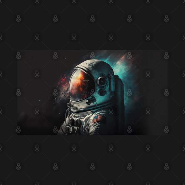 Astronaut by Buff Geeks Art