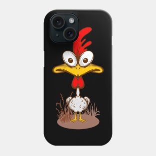 Funny Chicken Rooster Graphic Chicken Farmer Gift Phone Case