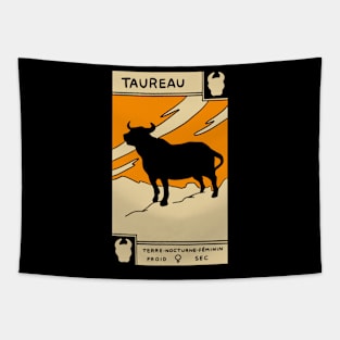 Taurus Tarot Card - Muchery Vintage Tarot Deck Tapestry