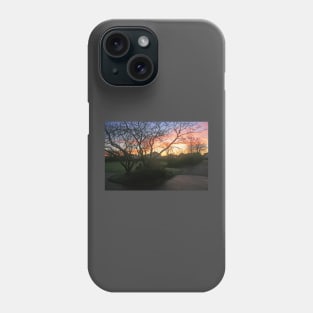 Winter Sunrise, Redhill Park, January 2022 Phone Case