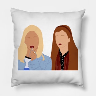 Buffy and Willow Pillow