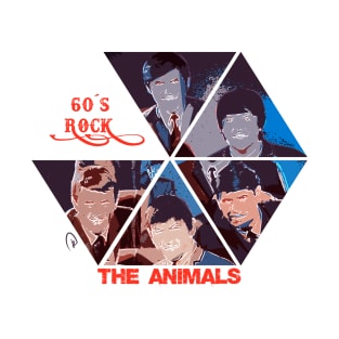 The animals - Retro design- 60s T-Shirt