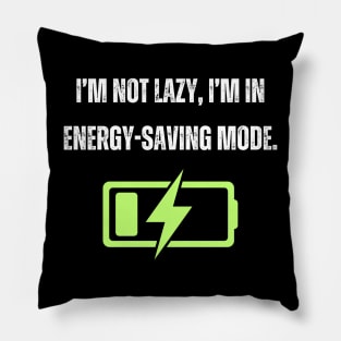 Lazy Energy Power Saving Mode Recharge Battery Pillow