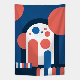 Flat shapes Tapestry