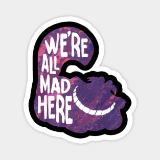 alice we mad here Magnet