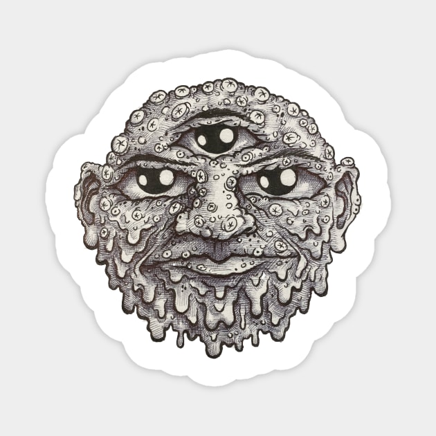 Guy Acne Magnet by ryancduboisart