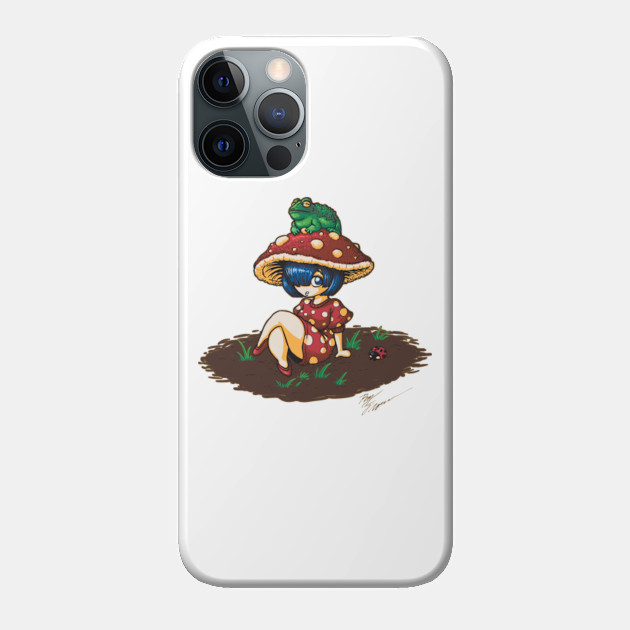 Toadstool Fairy - Mushroom - Phone Case