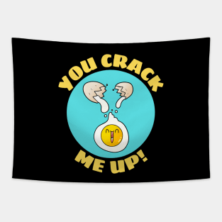 You Crack Me Up | Egg Pun Tapestry