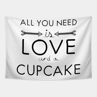 All you need is love : Cupcake Tapestry