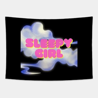 'SLEEPY GIRL' Tapestry