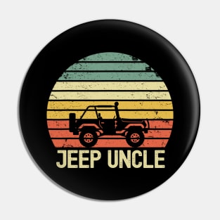 Jeep Uncle Vintage Jeep Retro Jeep Sunset Jeep Jeep Papa Jeep Men Pin