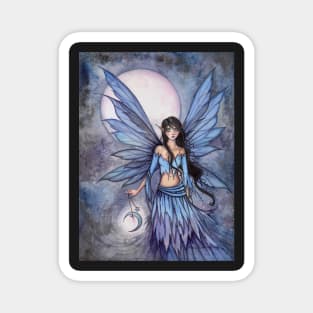 Lunetta Little Moon Fairy Mystical Illustration Fantasy Art Magnet