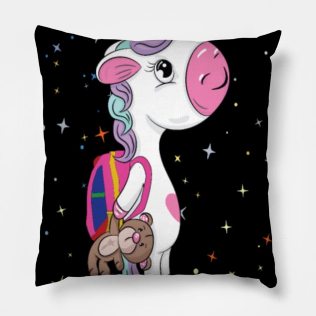 Happy Magical 100 Days Of School - Unicorn 100 Day Pillow by Kink4on