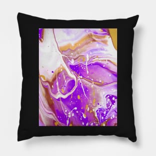 Cotton Candy - Orange and Purple Variant Pillow