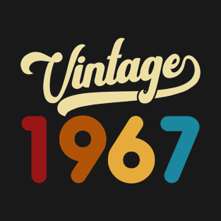 1967 Vintage Gift 53rd Birthday Retro Style T-Shirt