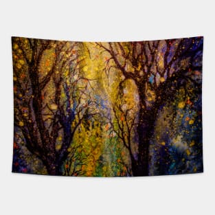 Mystical Trees Tapestry