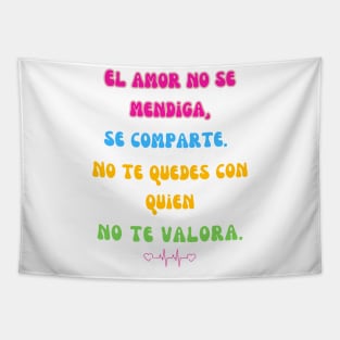 ¿Cansado de mendigar amor? ¡No más!  😍💪 Tapestry