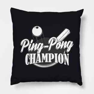 Ping-Pong Table Tennis-Champion Gift Pillow