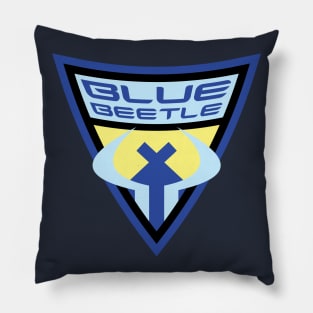 Blue Beetle Pillow