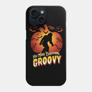 Bigfoot Groovy Phone Case