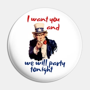 I want you Pin