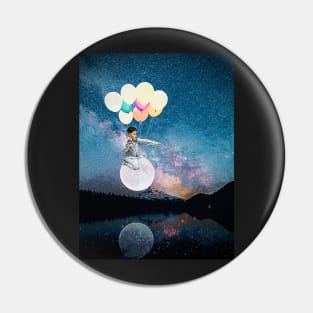 Moon Balloon Boy 3 - something is spotted! Pin