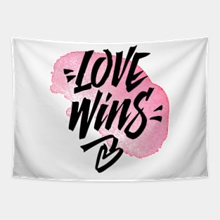 Love wins design Tapestry