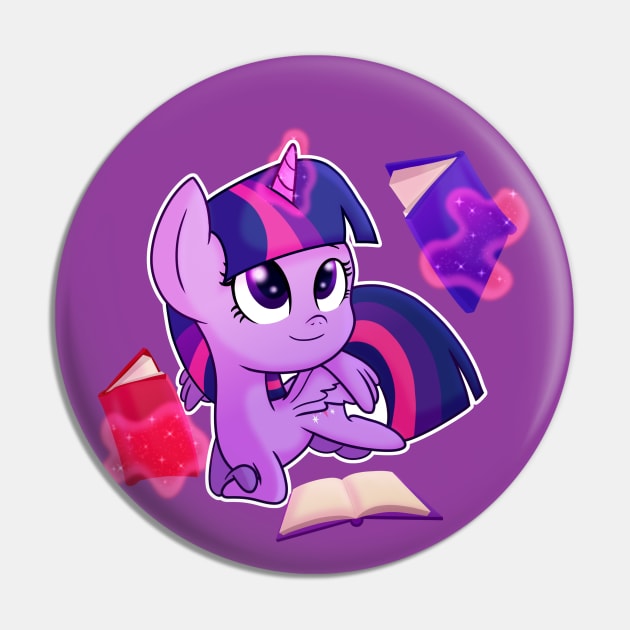 Chibi Twilight Sparkle Pin by vcm1824