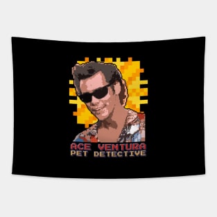 ventura pixel art Tapestry