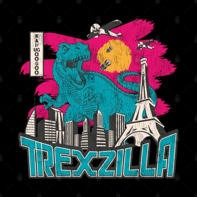 T-Rexzilla Kaijugoogoo by Contentarama