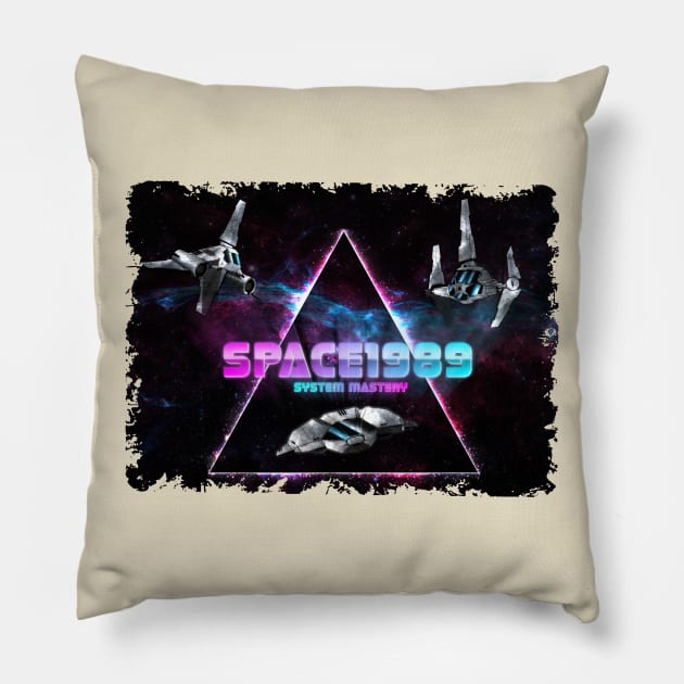 Space 1989 Pillow by SystemMastery