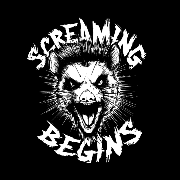 Screaming Begins - Possum 90s Inspired by Y2KSZN