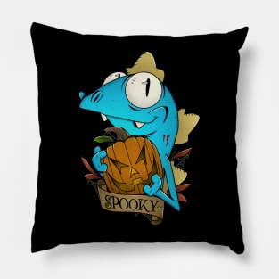 Spooky dino Pillow