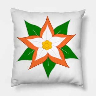 Poinsettia Pillow