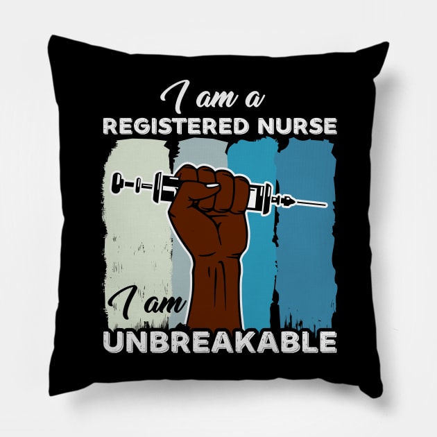 Phenomenal Black Nurse Pillow by busines_night