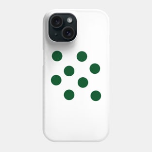 Green Polka Dots Phone Case