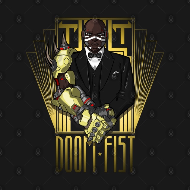 The Great Doomfist (w/color) by SJBTees