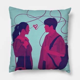 Hometown Cha-Cha-Cha Minimalist Art Design Pillow