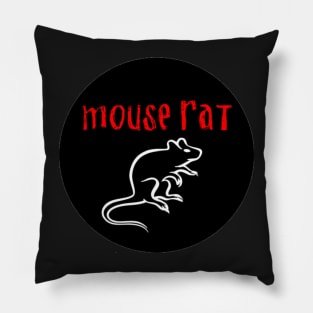 Mouse Rat-Parks and Rec Pillow