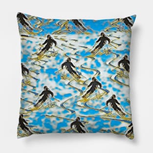 Skiing trend freedom Pillow