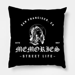 San Francisco - memories - street life Pillow