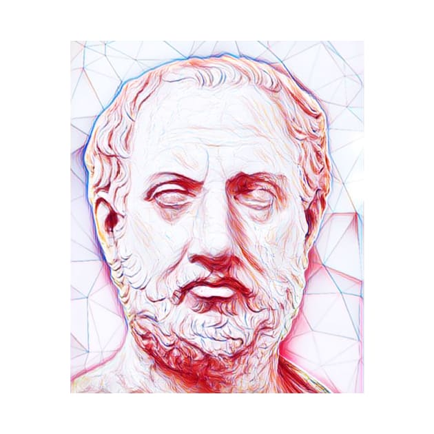 Thucydides Portrait | Thucydides Artwork | Line Art by JustLit