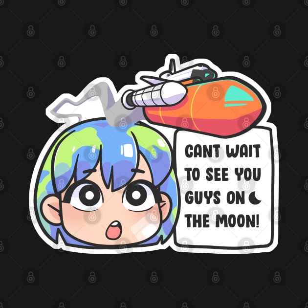 Earth Chan: Cant Wait by badruzart